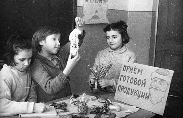 Новогодние игрушки в СССР