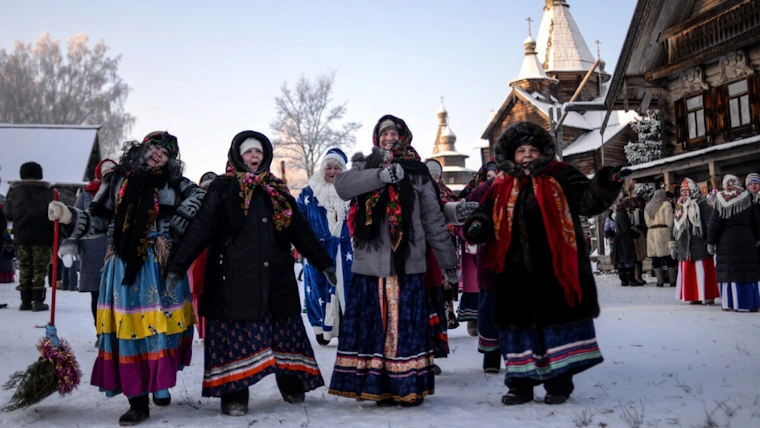Колядки — главный обряд в русской народной культуре в начале года